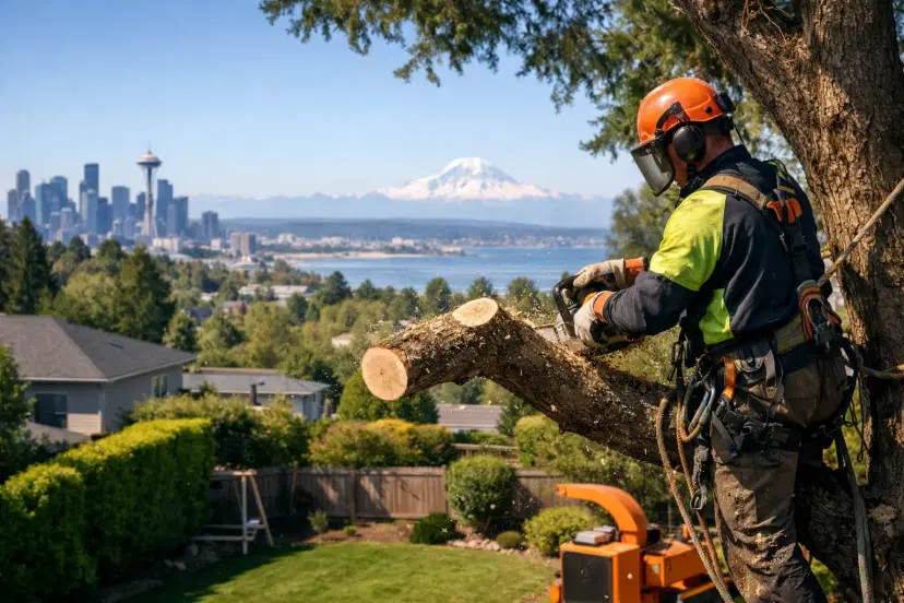Tree Trimming for Safer Seattle-Tacoma Yards