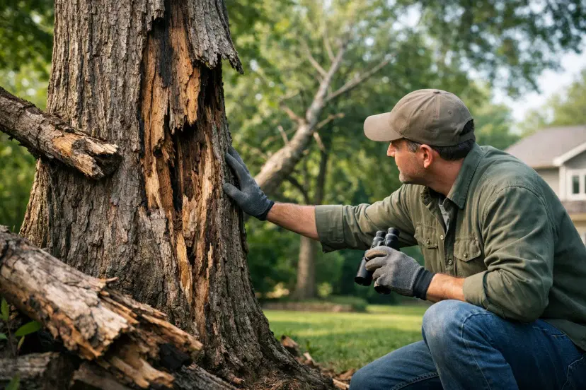 How to Safely Identify Hazardous Trees at Home