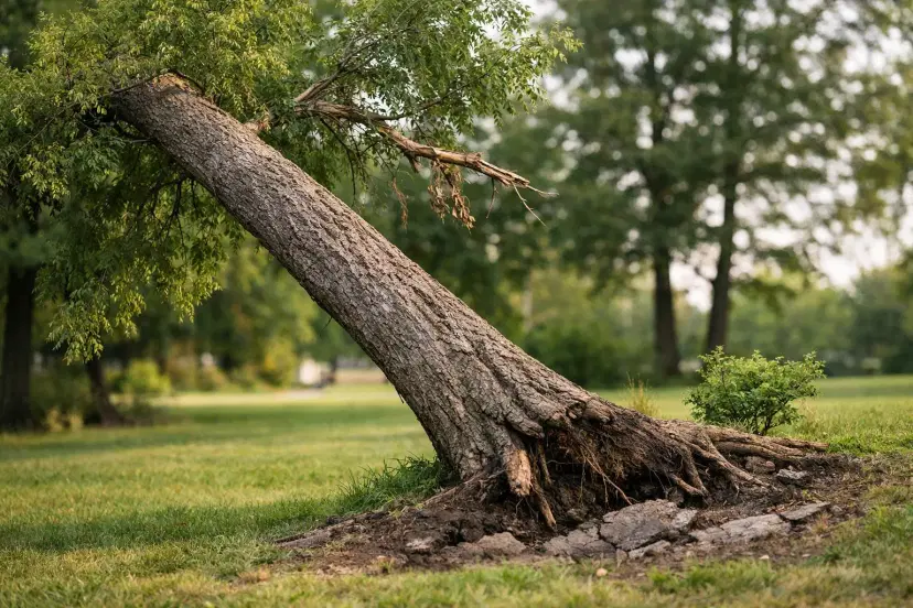 Why Is My Tree Leaning? Signs It May Fall